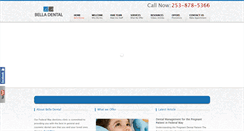 Desktop Screenshot of belladentalfederalway.com